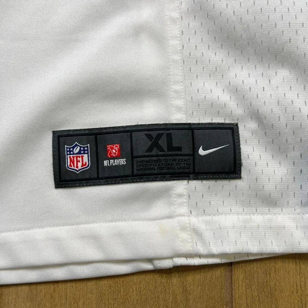 Nike San Francisco‎ 49ers #88 Lido Bay On Field NFL Jersey White XL